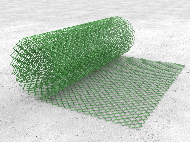 проволока с покрытием пвх и сетка пвх на фото