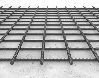 крупная сеттка для армирования перекрытий