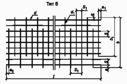 5-ый тип арматурной сетки